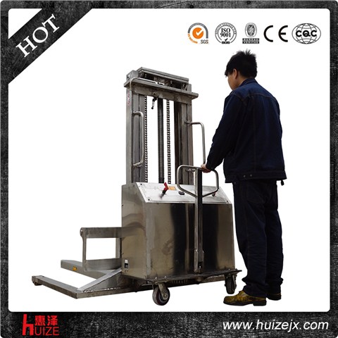 半電動(dòng)堆高車(chē)(不銹鋼寬腿)