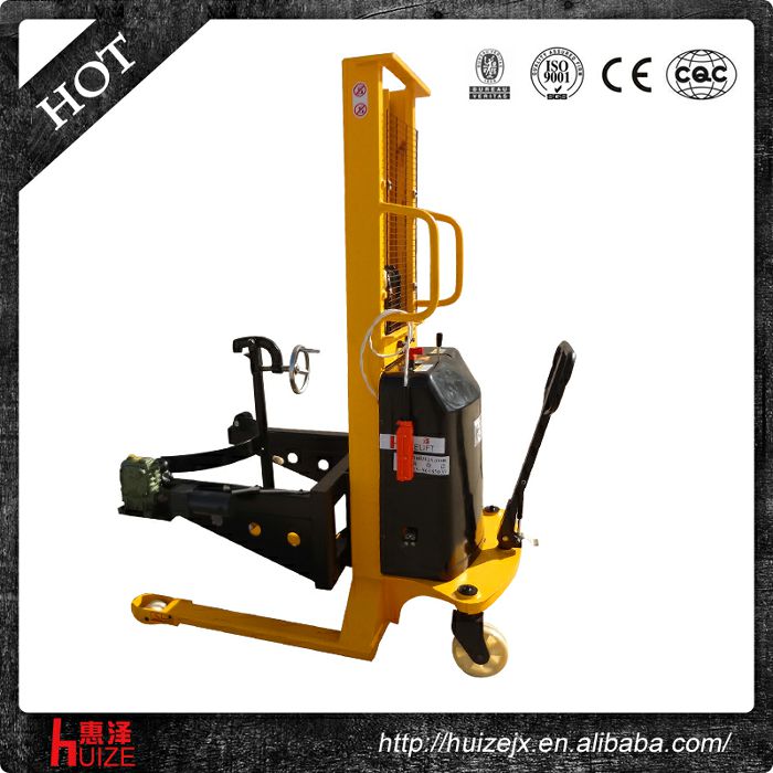 半電動(dòng)可傾式油桶車(手夾緊電翻轉(zhuǎn)) 半電動(dòng)可傾式油桶車(手夾緊電翻轉(zhuǎn))