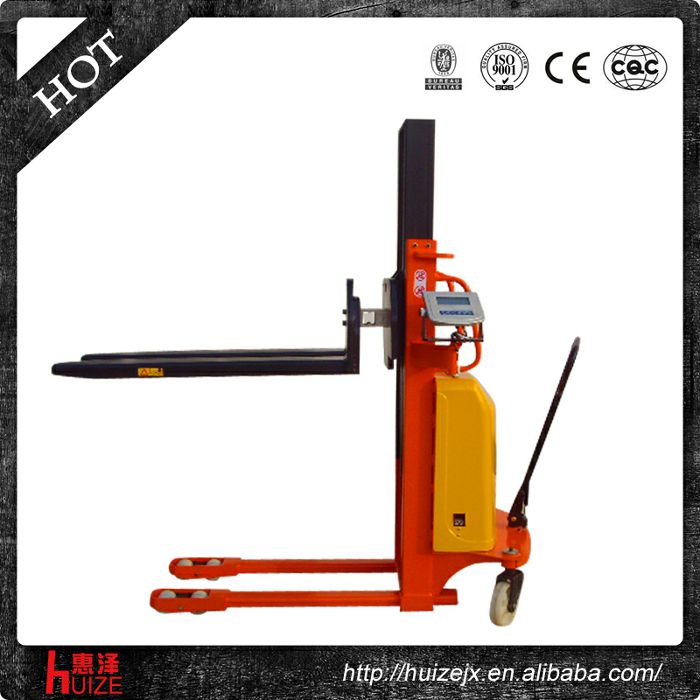 稱重半電動(dòng)堆高車(chē) 稱重半電動(dòng)堆高車(chē)