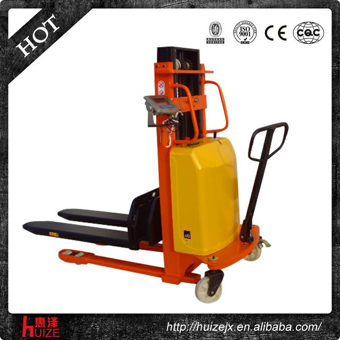 稱重式半電動(dòng)堆高車 稱重式半電動(dòng)堆高車