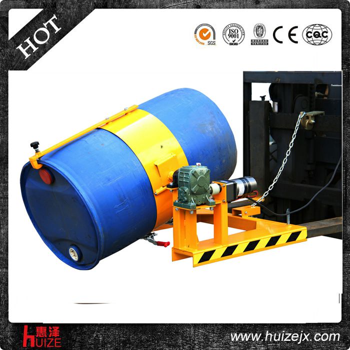 叉車專用倒桶機(jī)具（塑鐵桶，電翻轉(zhuǎn)）