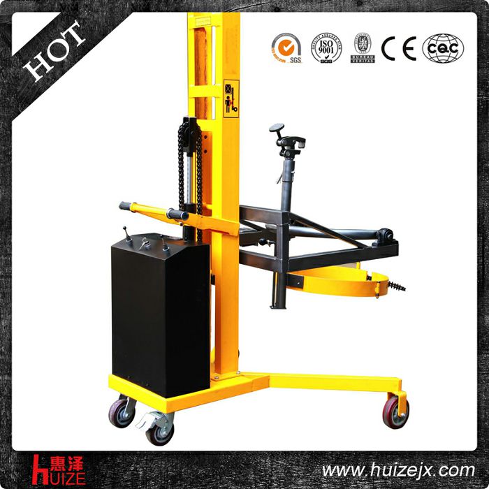半電動油桶車（直角腿，夾鐵桶翻轉(zhuǎn)）2