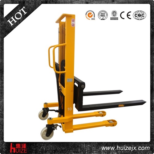 長(zhǎng)貨叉手動(dòng)堆高車 長(zhǎng)貨叉手動(dòng)堆高車