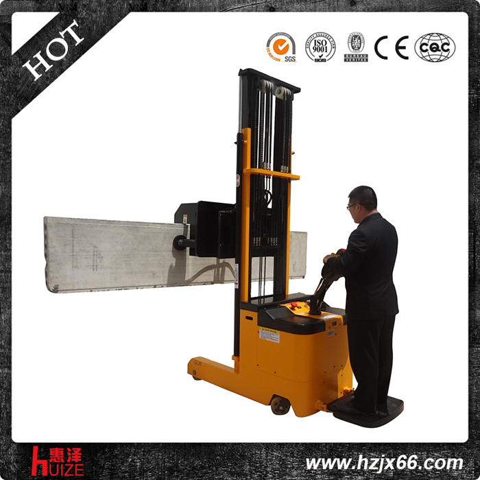 石膏板樓板專用全電動(dòng)堆高車(夾抱翻轉(zhuǎn)90度式) 石膏板樓板專用全電動(dòng)堆高車(夾抱翻轉(zhuǎn)90度式)