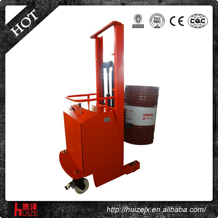 半電動(dòng)配重油桶車（無底腿,只堆垛，不翻轉(zhuǎn)）