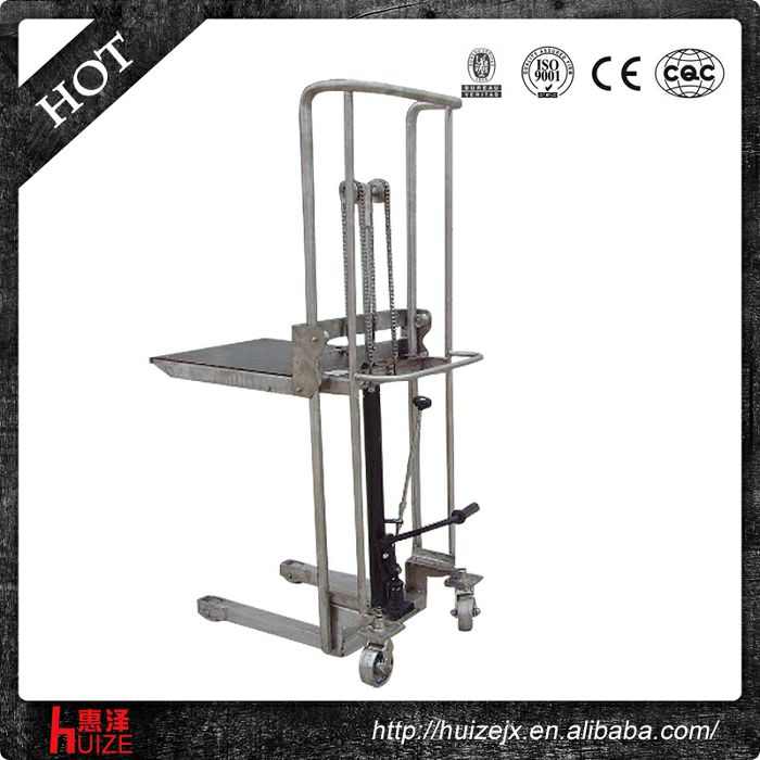 輕型手動堆高車(不銹鋼304) 輕型手動堆高車(不銹鋼304)